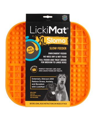LickiMat Slomo XL - mata do lizania dla średniego i dużego psa, twarda