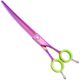 P&W ButterFly Curved Chunker Scissors 7,5" - degażówki groomerskie gięte, 44 ząbki typu chunkers