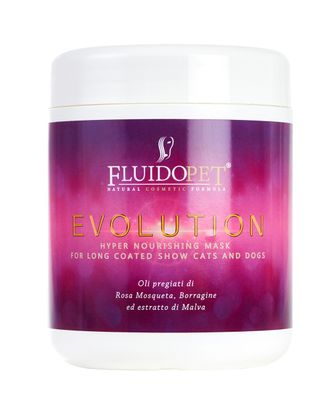 FluidoPet Evolution Mask - nawilżająca i odżywcza maseczka rewitalizująca sierść - 1L