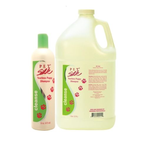 Pet Silk Tearless Puppy Shampoo - delikatny szampon dla szczeniąt, kociąt i zwierząt wrażliwych, koncentrat 1:16