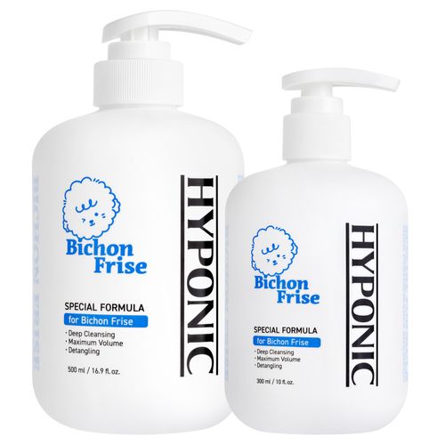 Hyponic Bichon Frise Shampoo - szampon dla bichon frise, ułatwia rozczesywanie, dodaje objętości i podkreśla biel sierści