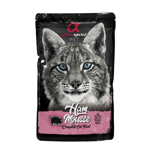 Alpha Spirit Mousse Ham 85g - mus z szynki dla kota