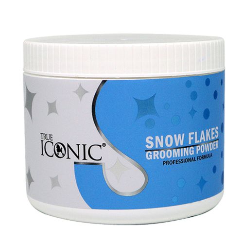 True Iconic Snow Flakes Powder 250g - puder groomerski miękki, dla psa i kota