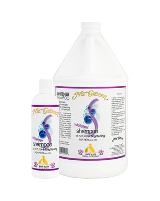 Mr Groom Whitener Shampoo - szampon uwydatniający biały i jasny kolor sierści psa i kota, koncentrat 1:25