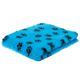 Blovi DryBed B - Non-Slip Pet Bed, Sky-blue with Black Paws