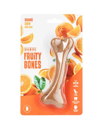 Dashi Fruity Bone Orange - gryzak dla psa, z aromatem pomarańczowym