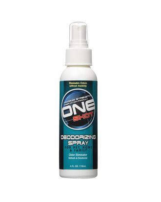 One Shot Deodorizing Spray - profesjonalny preparat eliminujący brzydkie zapachy z sierści zwierząt i otoczenia (ubrań, kuwet, klatek, auta itp.) - Pojemność: 118ml