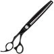 Geib Black Pearl Lefty Chunker 7.5" - degażówki jednostronne 7.5", dla osób leworęcznych, 21 ząbków