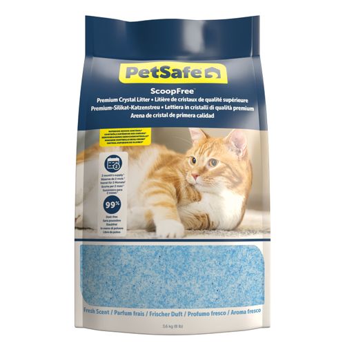 PetSafe Scoop Free Premium Crystal Litter 3,6kg - żwirek silikonowy, zbrylający, neutralizujący zapachy