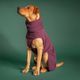 Hurtta Warming Midlayer Eco Eggplant - Fleece Dog Jacket with Heat-Reflecting Lining, Eggplant