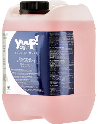 Yuup Professional Texturizing Shampoo - szampon strukturyzujący i zwiększający objętość sierści, koncentrat 1:20 - 10L