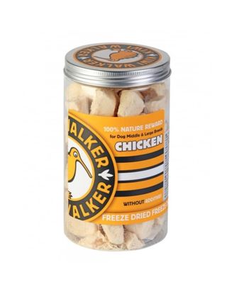 Kiwi Walker Snacks Chicken 120g - 100% kurczak, liofilizowane, naturalne przysmaki dla średnich i dużych psów