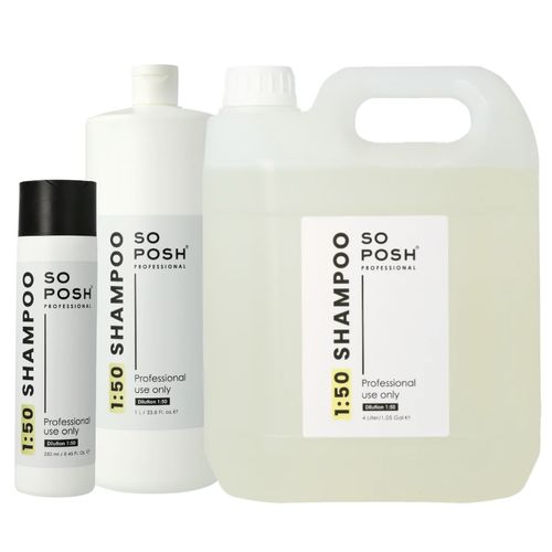 So Posh 1:50 Shampoo - szampon głęboko oczyszczający dla psa, do użytku profesjonalnego, koncentrat 1:50