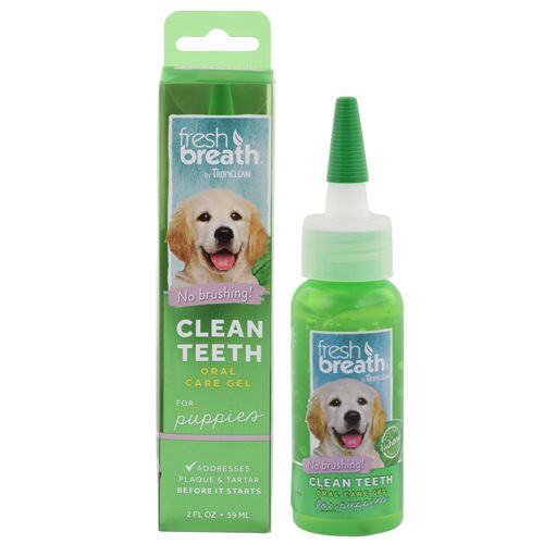 Tropiclean Fresh Breath Clean Teeth Gel Puppy 59ml żel do zębów dla szczeniąt, do higieny jamy ustnej