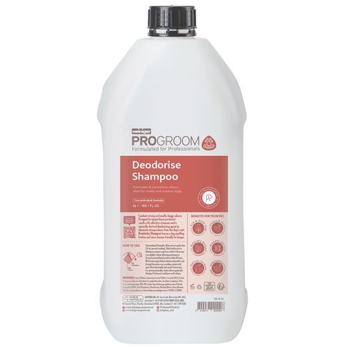 ProGroom Deodorise Shampoo  - szampon dla psa usuwający nieprzyjemne zapachy, koncentrat 1:6