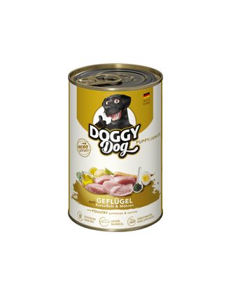 Doggy Dog Poultry Puppy/Junior - bezzbożowa mokra karma dla szczeniaka, z drobiem - 400g