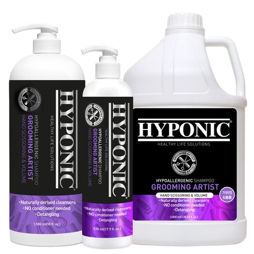 Hyponic Grooming Artist Hand Scissoring & Volume Shampoo - szampon dla psa zwiększający objętość sierści i ułatwiający strzyżenie nożyczkami