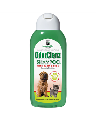 PPP Odor Clenz Baking Soda Shampoo - szampon dla psa i kota neutralizujący zapach, koncentrat 1:12 - 400ml