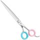 Blovi Magical Queen Line 7.25" - Professional 2-in-1 Grooming Scissors, Japanese VG10 Steel