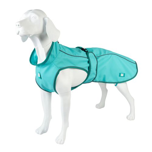 Max&Molly Raincoat for Dogs Matrix 2.0 Turquoise - kurtka dla psa, płaszcz przeciwdeszczowy, turkusowy