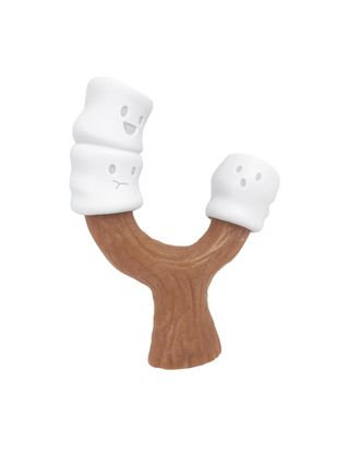 Nylabone Strong Chew Marshmallow Stick - twardy gryzak dla psa, pianki marshmallow na patyku o zapachu pianki z masłem orzechowym
