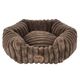 Biglo Cobe Hexagon Dark Brown - Elegant & Soft Bed for Dogs & Cats, Dark Brown