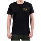 Julius-K9 T-Shirt Unit Black - bawełniany t-shirt, koszulka dla trenera psów