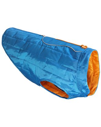 Kurgo Loft Jacket Blue/orange - dwustronna kurtka wodoodporna dla psa, niebiesko-pomarańczowa