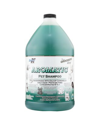 Double K Aromatic Shampoo - szampon usuwający nieprzyjemne zapachy i odstraszający insekty, dla psa i kota, koncentrat 1:6 - 3,8L