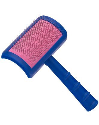Show Tech Tuffer Than Tangles Extra-Long Pin Slicker Brush – Pet Dog Cat Grooming, Made In Belgium
