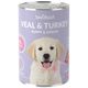 Lovi Food Junior & Puppy Veal & Turkey 400g - Hypoallergenic Wet Food for Puppies and Junior Dogs, High Meat Content, Grain-free