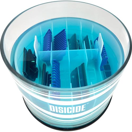 Disicide Blade Jar 1L - szklany pojemnik do dezynfekcji i przechowywania ostrzy, z plastikowym koszyczkiem