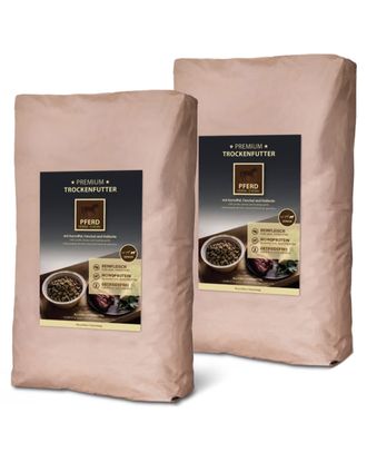 Escapure Premium Senior Pferd - wysokiej jakości karma dla psa seniora, konina wypiekana w piecu - 2x 12kg