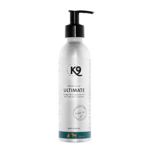 K9 Ultimate Nutritional Oil 250ml - suplement diety dla psa i kota, kompozycja olejów roślinnych