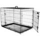 Flamingo Ebo Black - metalowa klatka dla psa, XXL: 76x124x83cm
