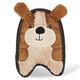 Outward Hound Durablez Puppy 16cm - piszcząca zabawka dla psa, bez wypełnienia, brązowy piesek