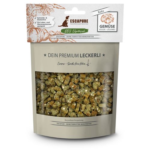Escapure Premium Keks Gemuse 150g - naturalne przysmaki dla psa, ciasteczka warzywne