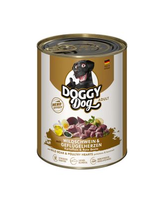 Doggy Dog Lamb & Rabbit - bezzbożowa mokra karma dla psa, z jagnięciną i królikiem - 800g