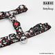 Dashi Classy Betty Back Harness - regulowane szelki guard dla psa, wzór Betty Boop, czarne