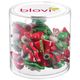 Blovi Christmas Bows Mix 25szt. - świąteczne kokardki dla psa, na gumce, mix wzorów