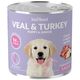Lovi Food Junior & Puppy Veal & Turkey 800g - Hypoallergenic Wet Food for Puppies and Junior Dogs, High Meat Content, Grain-free