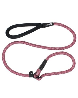 Alcott Adventure Slip Rope Leash 150cm Red - odblaskowa smycz linowa dla psa, czerwona
