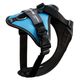 Julius-K9 IDC Longwalk Light Harness Aquamarine - lekkie szelki trekkingowe dla psa, z kieszonką na GPS, błękitne