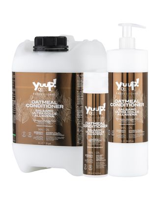 Yuup! Professional Oatmeal Conditioner - wegańska odżywka z owsem koloidalnym dla psa i kota, do wszystkich typów sierści