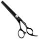 Geib Black Pearl Scissors Set 8,5" - zestaw profesjonalnych nożyczek i degażówek (46 ząbków) z japońskiej stali kobaltowej, 3 sztuki