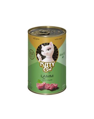 Kitty Cat Lamb Pate - bezzbożowa mokra karma, pasztet dla kota, z jagnięciną