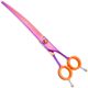 P&W ButterFly Curved Chunker Scissors 8" - degażówki groomerskie gięte, 48 ząbków typu chunkers