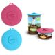 Dexas Flexible Suction Lid - Silicone Cap For Pet Food Cans, Self-Sealing