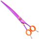 P&W ButterFly Curved Chunker Scissors 8,5" - degażówki groomerskie gięte, 53 ząbki typu chunkers