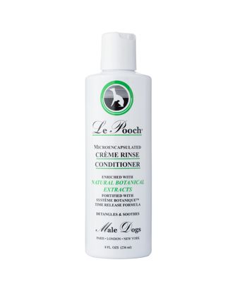 Les Poochs Le Creme Rinse Conditioner (męska) - luksusowa, delikatna odżywka dla psów ras długowłosych, koncentrat 1:4 - 236ml